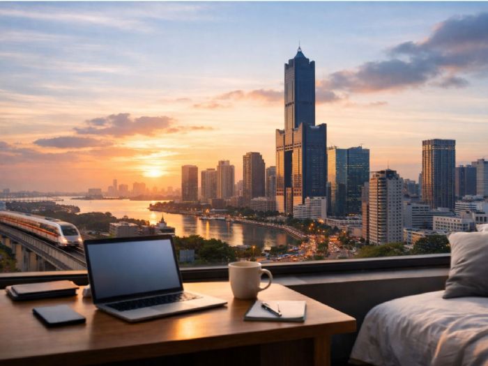 高雄洽公短租推薦｜商務出差、短期工作最彈性的住宿選擇