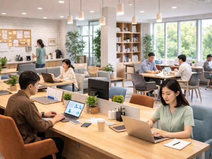 共享辦公室為何受歡迎？彈性空間與社交資源優勢說明
