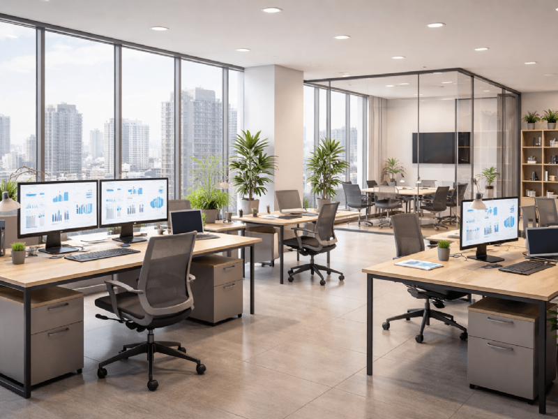 辦公空間一站式整合服務，為企業量身打造專業辦公環境