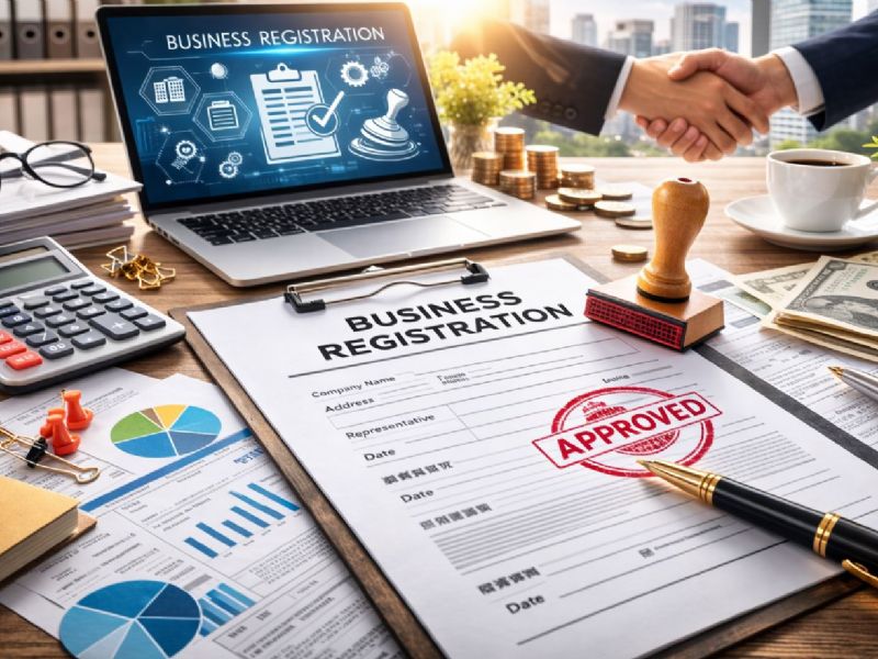 從申請到核准一次到位，營業登記更快更安心