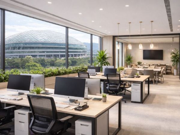 高雄精華地段辦公室出租，交通到商務機能一次到位